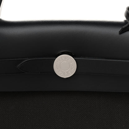 Hermes Toile Vache Hunter Herbag Zip PM 31 Ebene 9 of 11