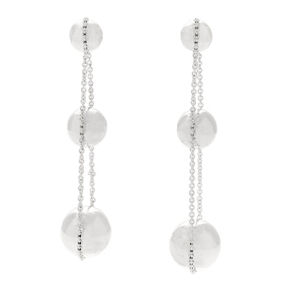 Tiffany Sterling Silver HardWear Triple Drop Earrings 1 of 4