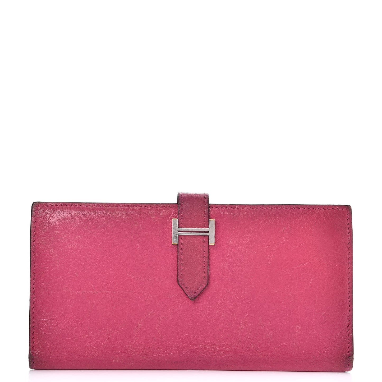 Chevre Mysore Bearn Wallet Rose Shocking