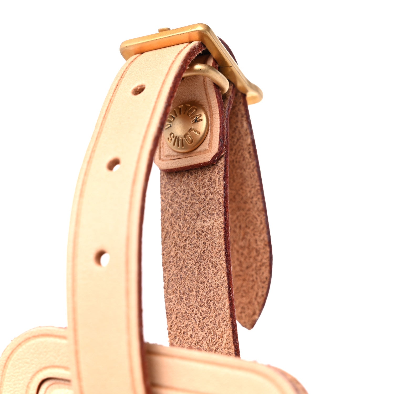 Louis Vuitton Vachetta Luggage Tag 3 of 4