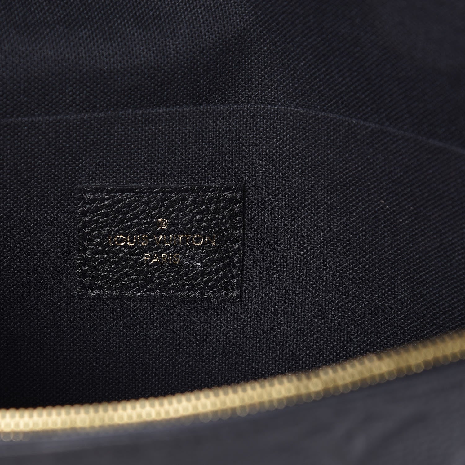 Louis Vuitton Empreinte Pochette Felicie Chain Wallet Black 8 of 12