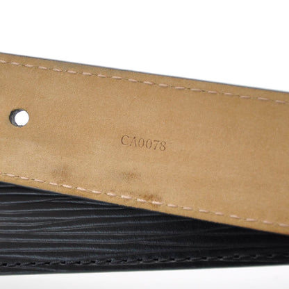 Louis Vuitton Epi Initiales Belt 80 32 Black 3 of 5