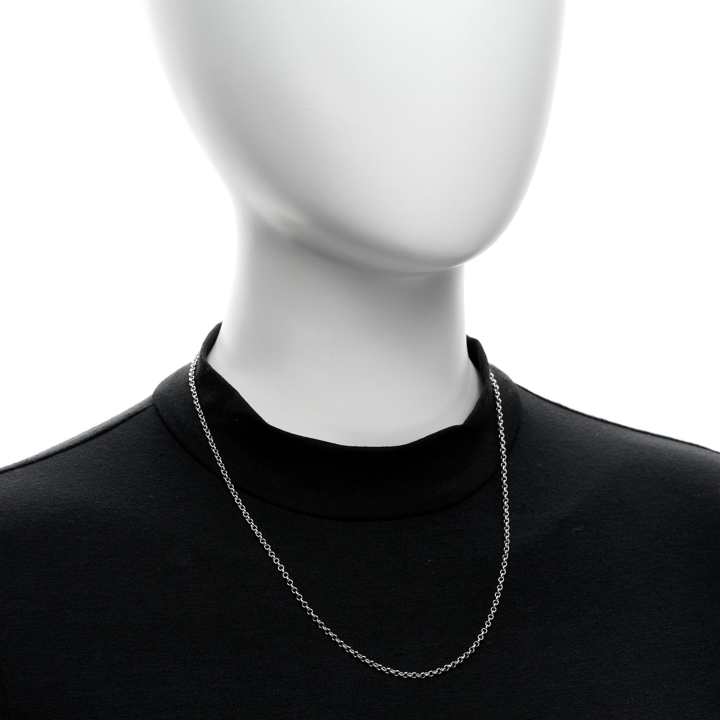 Sterling Silver Chain Necklace 20"
