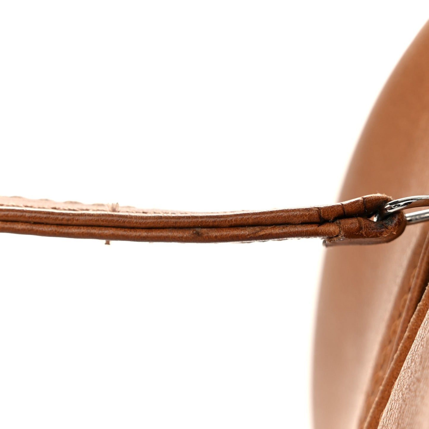 Calfskin Quilted Small Bowler Gold