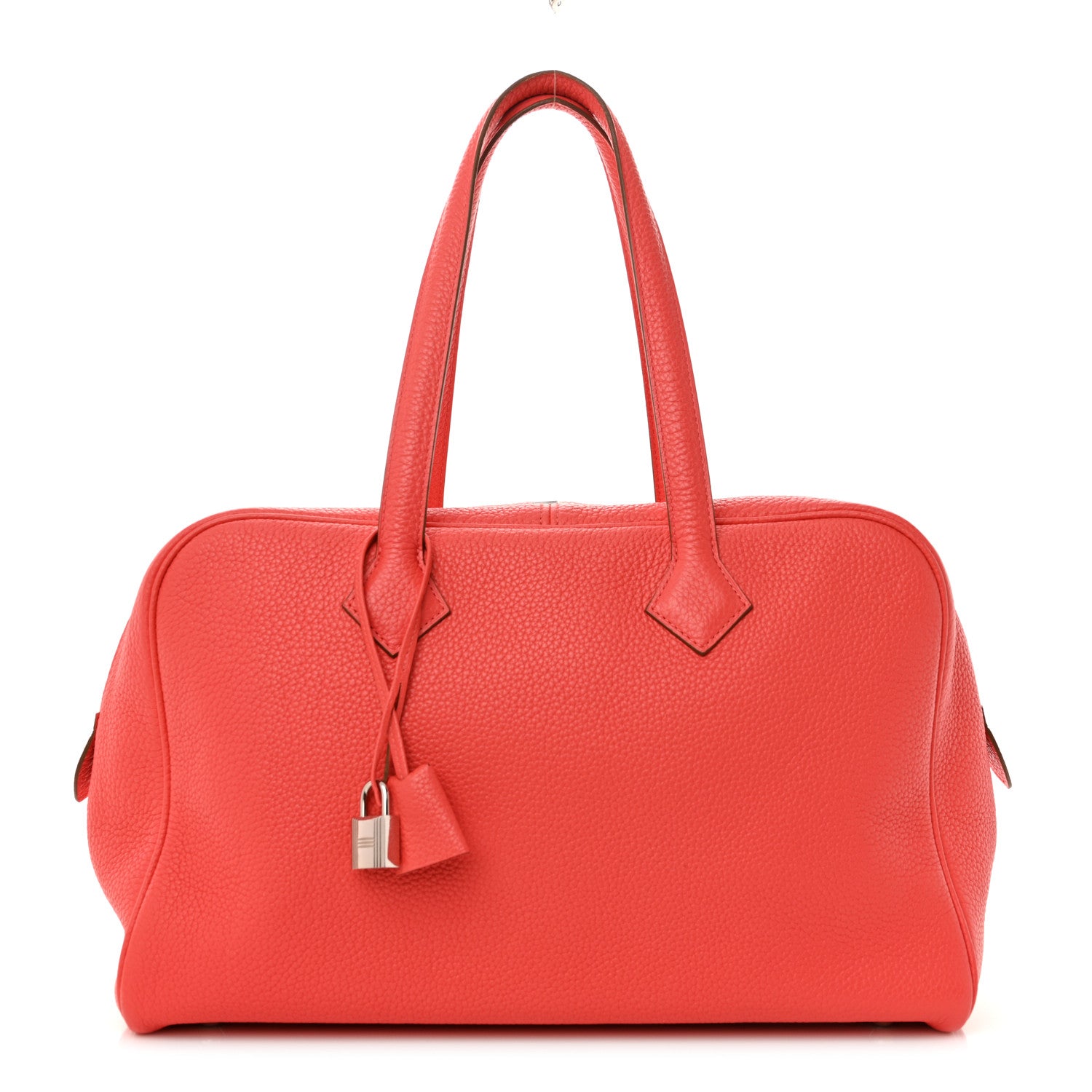 Hermes Taurillon Clemence Victoria II 35 Rose Jaipur 1 of 10