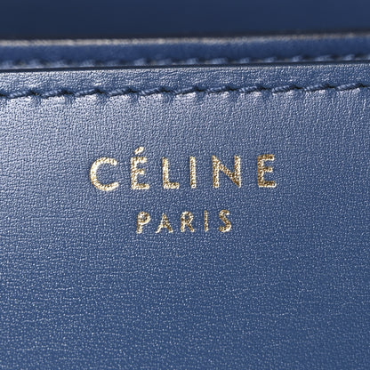 Celine Box Calfskin Medium Classic Box Flap Bag Indigo 6 of 10