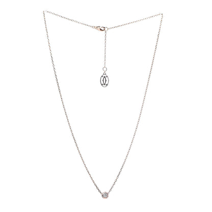Cartier 18K Pink Gold Pink Sapphire D'Amour Pendant Necklace 3 of 6