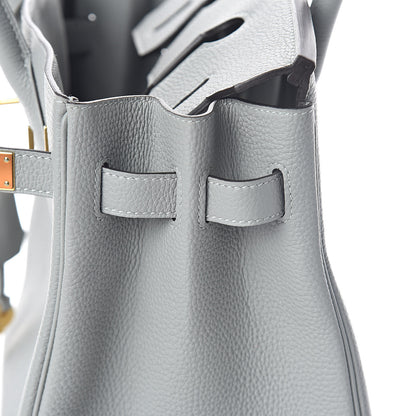 Hermes Togo Birkin 30 Gris Mouette 17 of 33