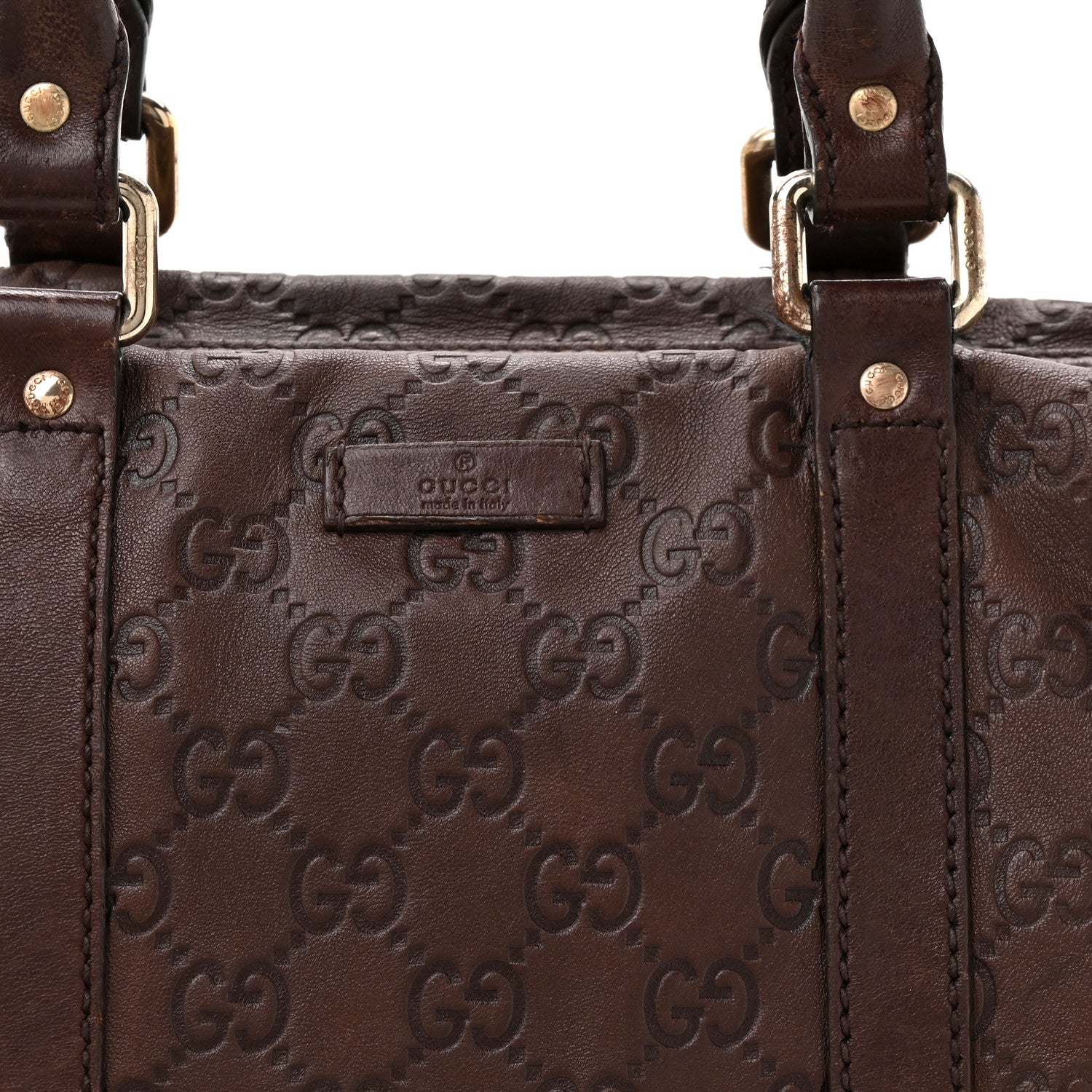 Gucci Guccissima Medium Joy Boston Brown 8 of 18