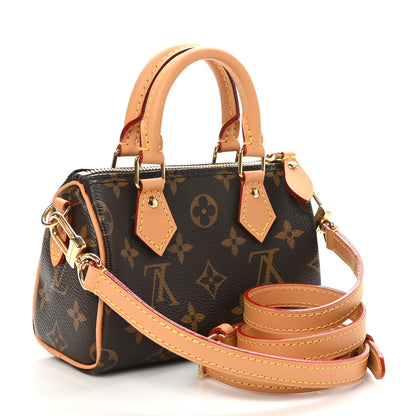 Louis Vuitton Monogram Nano Speedy Bandouliere 3 of 11