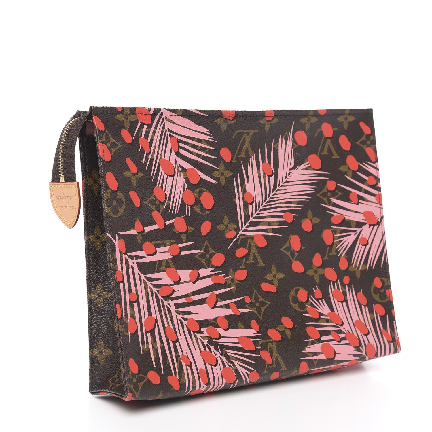 Louis Vuitton Monogram Jungle Dots Toiletry Pouch 26 Sugar Pink Poppy 2 of 9