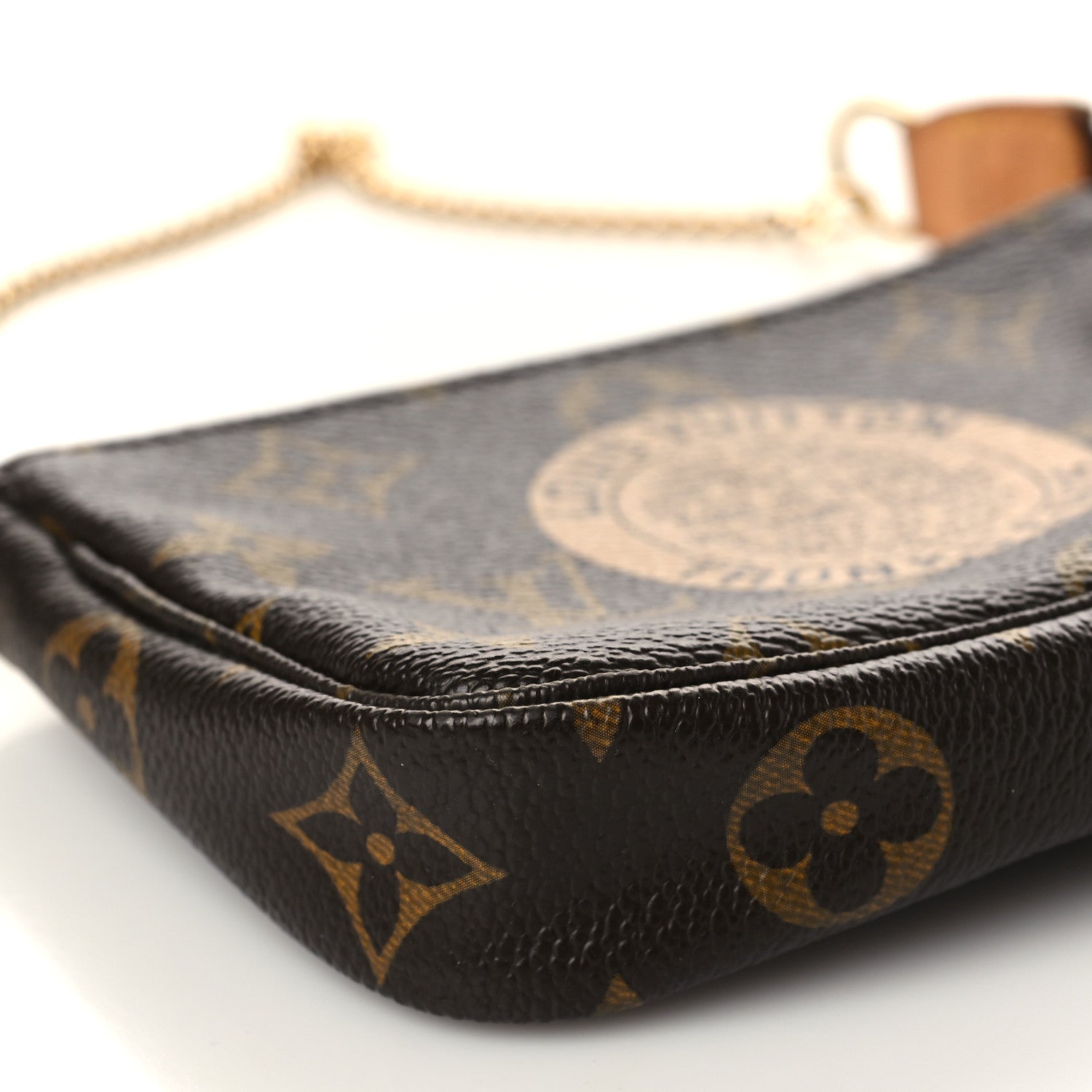 Louis Vuitton Monogram Complice Trunks and Bags Mini Pochette Accessories Beige 7 of 8