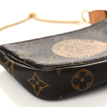 Louis Vuitton Monogram Complice Trunks and Bags Mini Pochette Accessories Beige 7 of 8