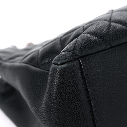 Chanel Caviar Quilted Grand Shopping Tote GST Black 8 of 23