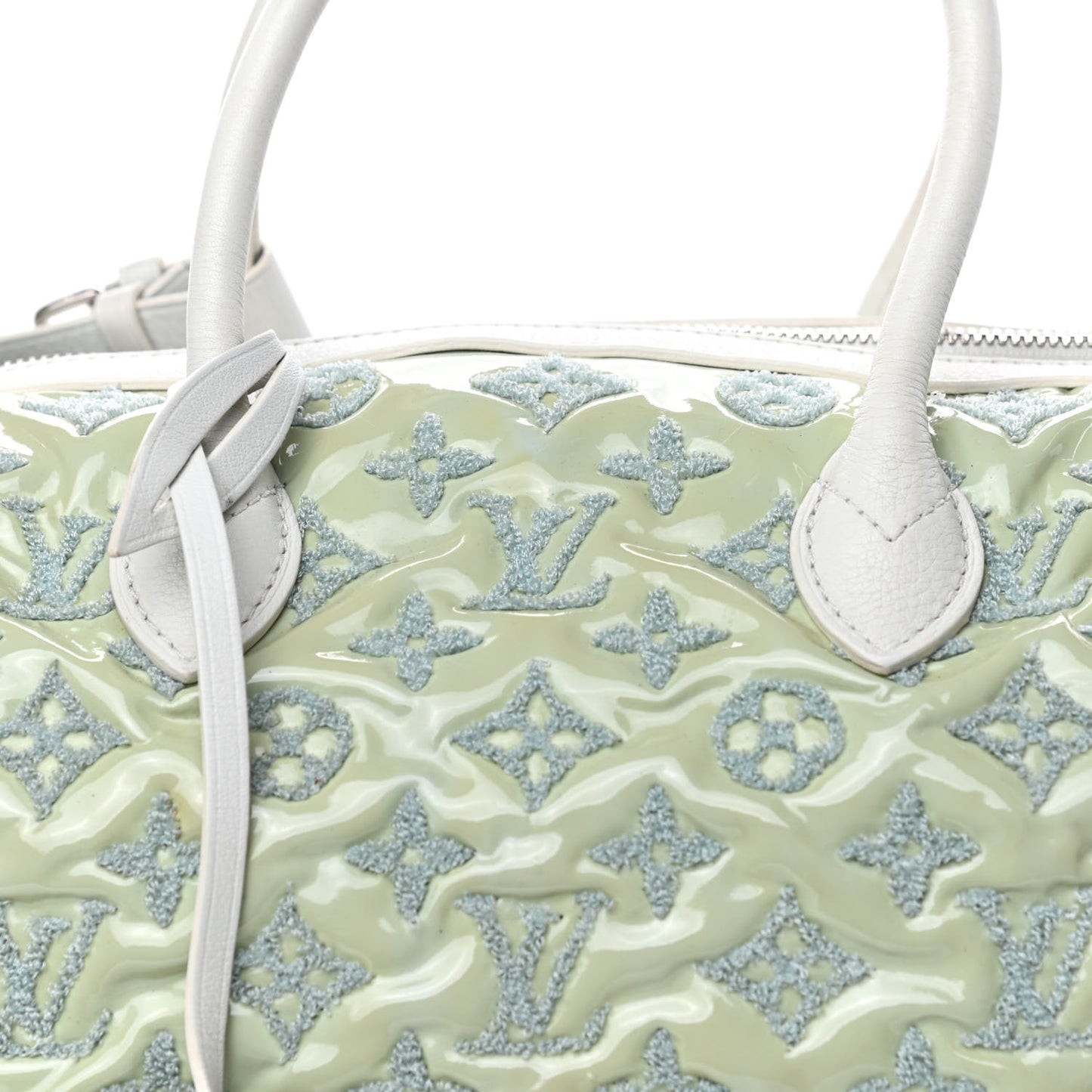 Monogram Bouclettes Speedy Round Mint