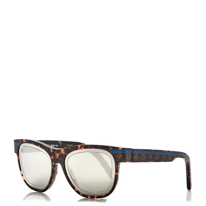 Louis Vuitton Monogram Mens Marlo Sunglasses Z0826W Tortoise 1 of 7