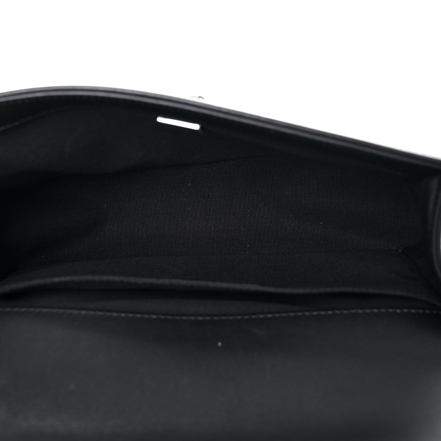 Calfskin Quilted Medium Boy Flap Black