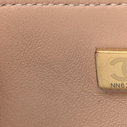 Chanel Lambskin Quilted Mini Rectangular Flap Beige 7 of 12