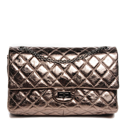 Chanel Metallic Aged Calfskin 2.55 Reissue 226 Flap Gold 1 of 9