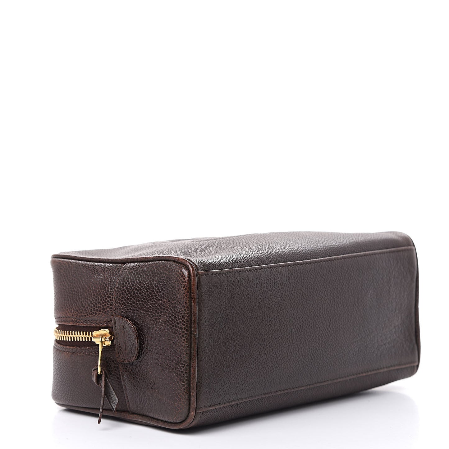 Caviar Timeless CC Cosmetic Pouch Bag Brown