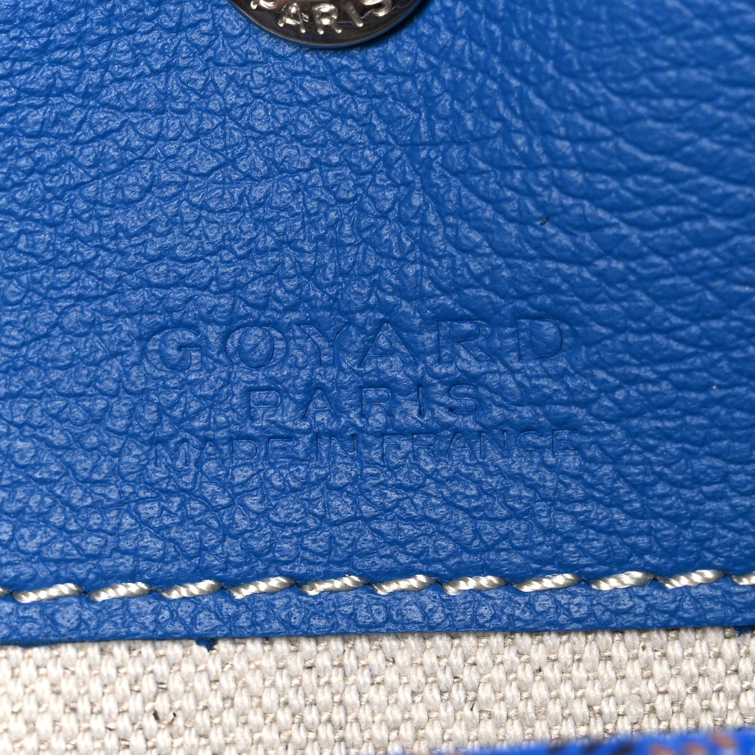 Goyard Goyardine Boheme Hobo Blue 7 of 11