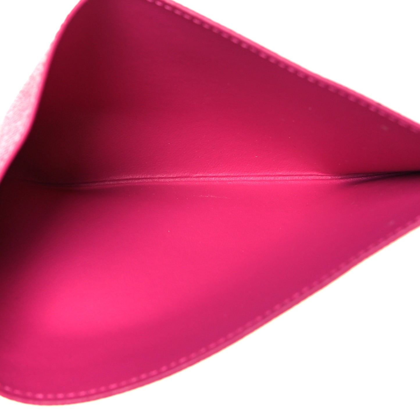 Calfskin Felicie Card Holder Insert Pink