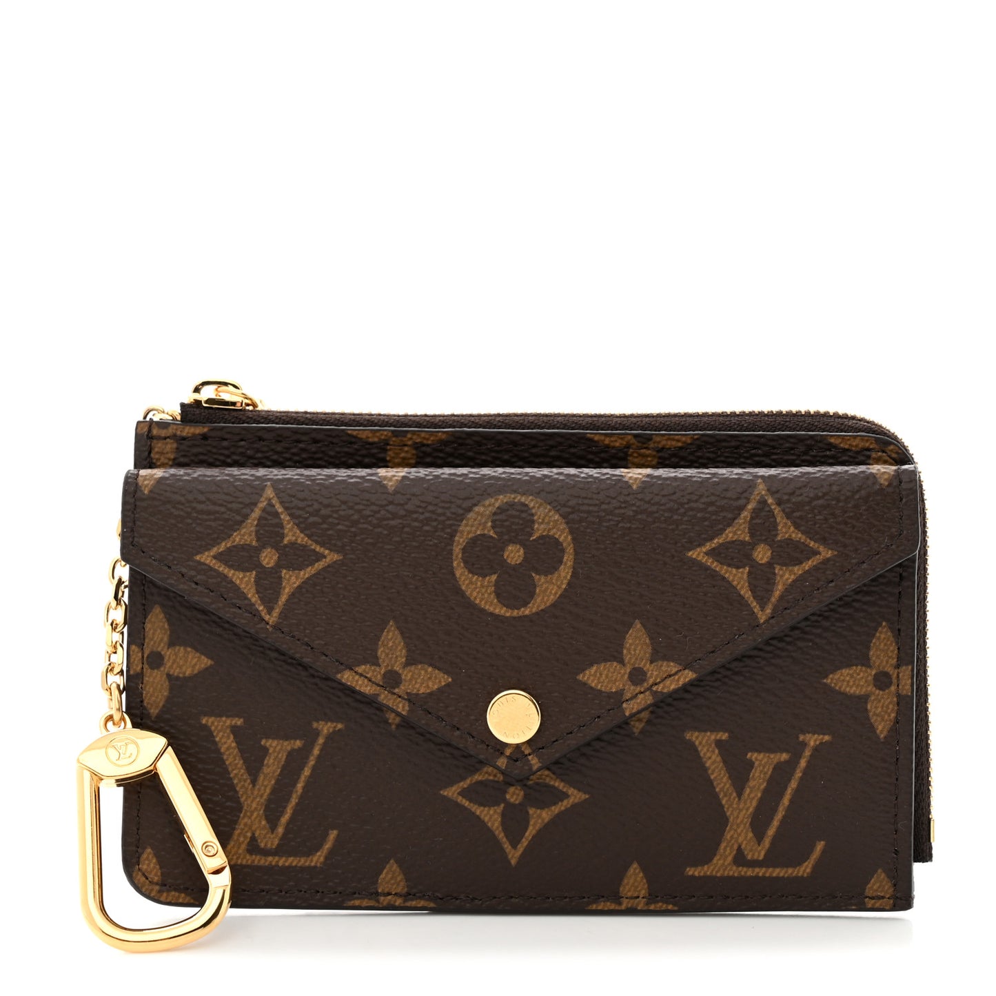 Monogram Recto Verso Card Holder Black