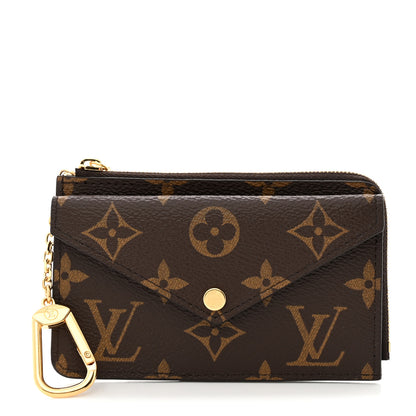 Louis Vuitton Monogram Recto Verso Card Holder Black 1 of 6