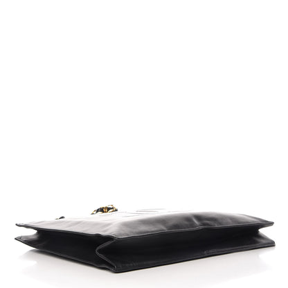 Chanel Lambskin CC Tote Black 4 of 15