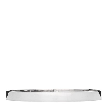 Hermes 18K White Gold Diamond PM Kelly Pave Bracelet SH 2 of 3