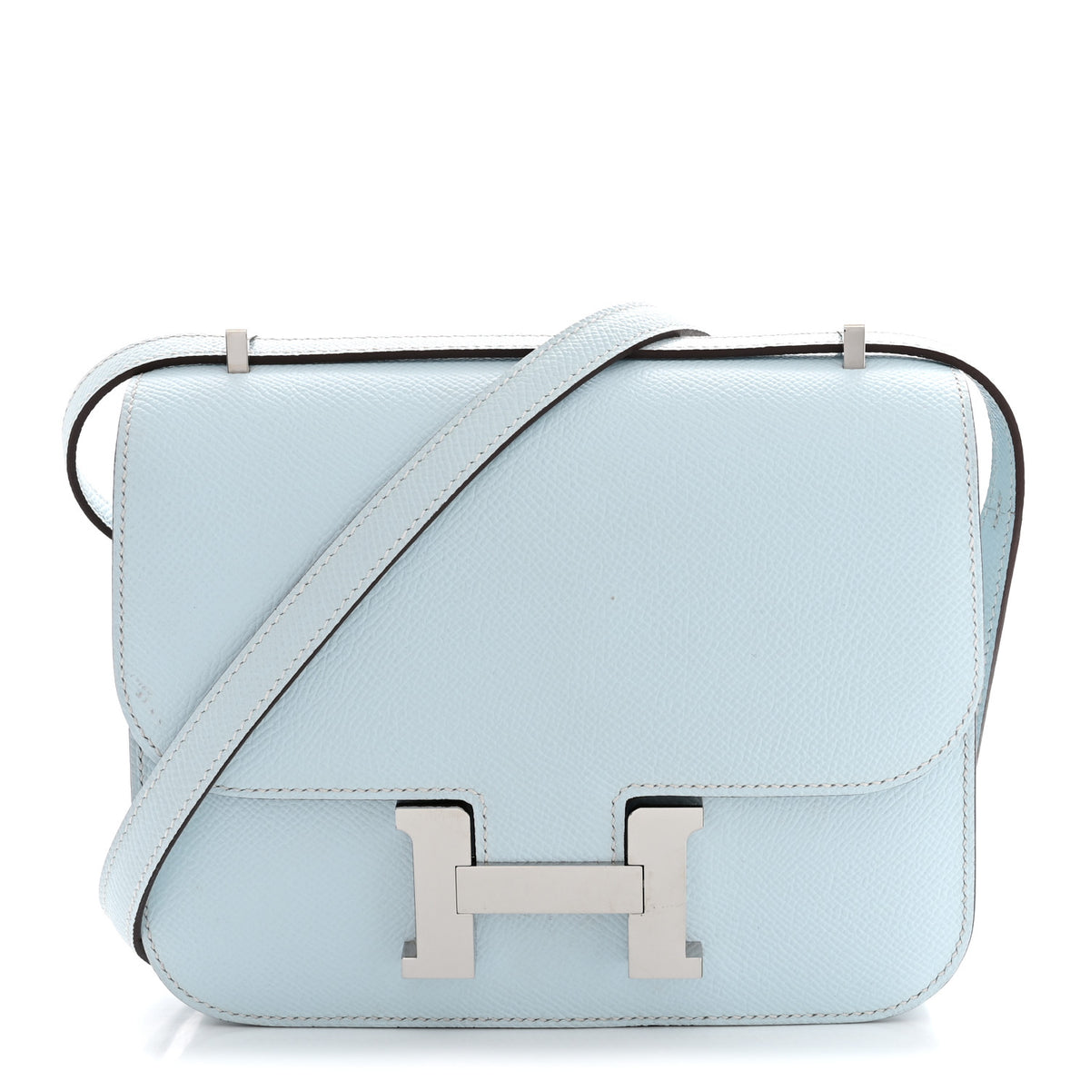 Hermes Epsom Constance 18 Bleu Brume 1 of 14