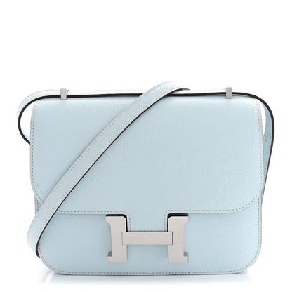 Hermes Epsom Constance 18 Bleu Brume 1 of 14