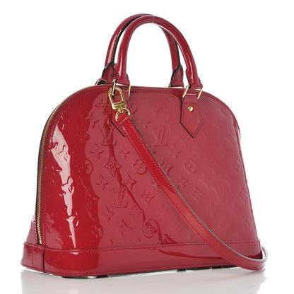 Louis Vuitton Vernis Alma PM Rose Indien 3 of 7