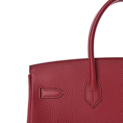 Hermes Togo Birkin 35 Rouge Grenat 27 of 34