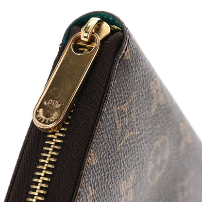 Louis Vuitton Monogram V Zippy Wallet Turquoise 8 of 9