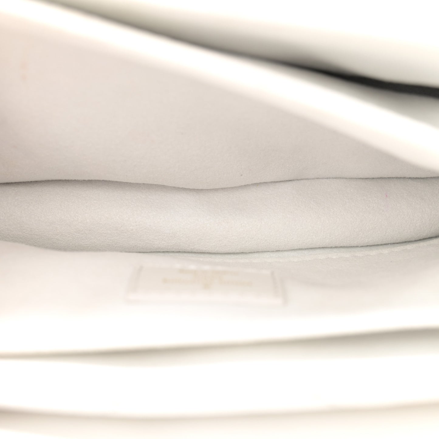 Calfskin LV New Wave Chain Bag Ivory