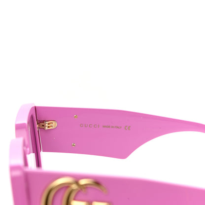 Gucci Acetate Square Frame Sunglasses GG0956S Pink 5 of 7