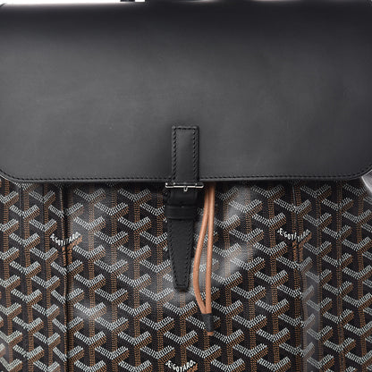 Goyard Goyardine Calfskin Alpin Backpack Black 7 of 12