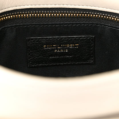 Saint Laurent Lambskin Matelasse Monogram Medium Niki Chain Satchel Nude Powder 7 of 16