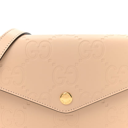Gucci Calfskin GG Super Mini Shoulder Bag Beige 8 of 12