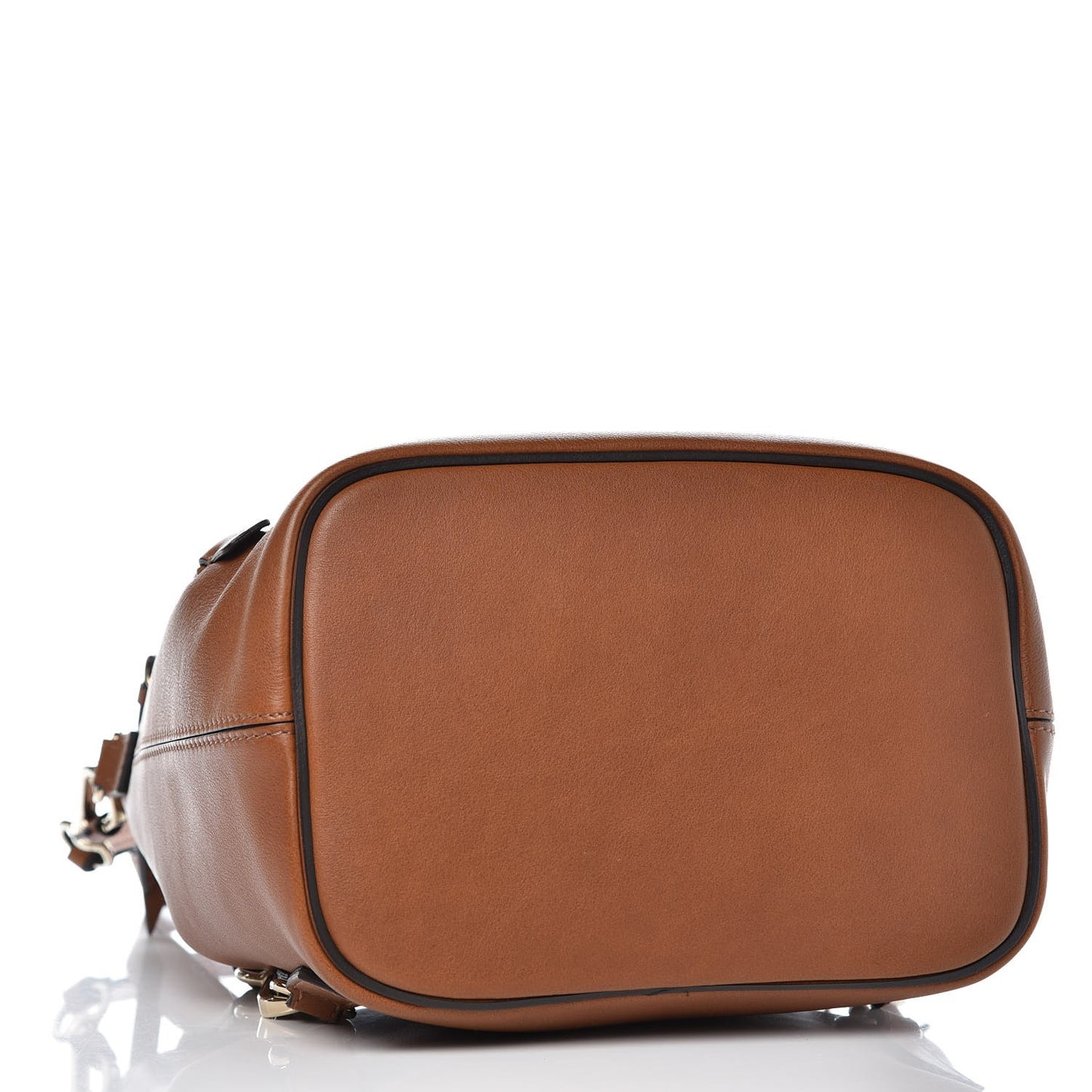 Suede Calfskin Medium Faye Backpack Tan