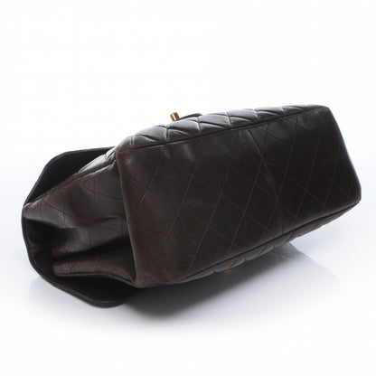 Chanel Lambskin Double Sided Medium Flap Brown 4 of 8
