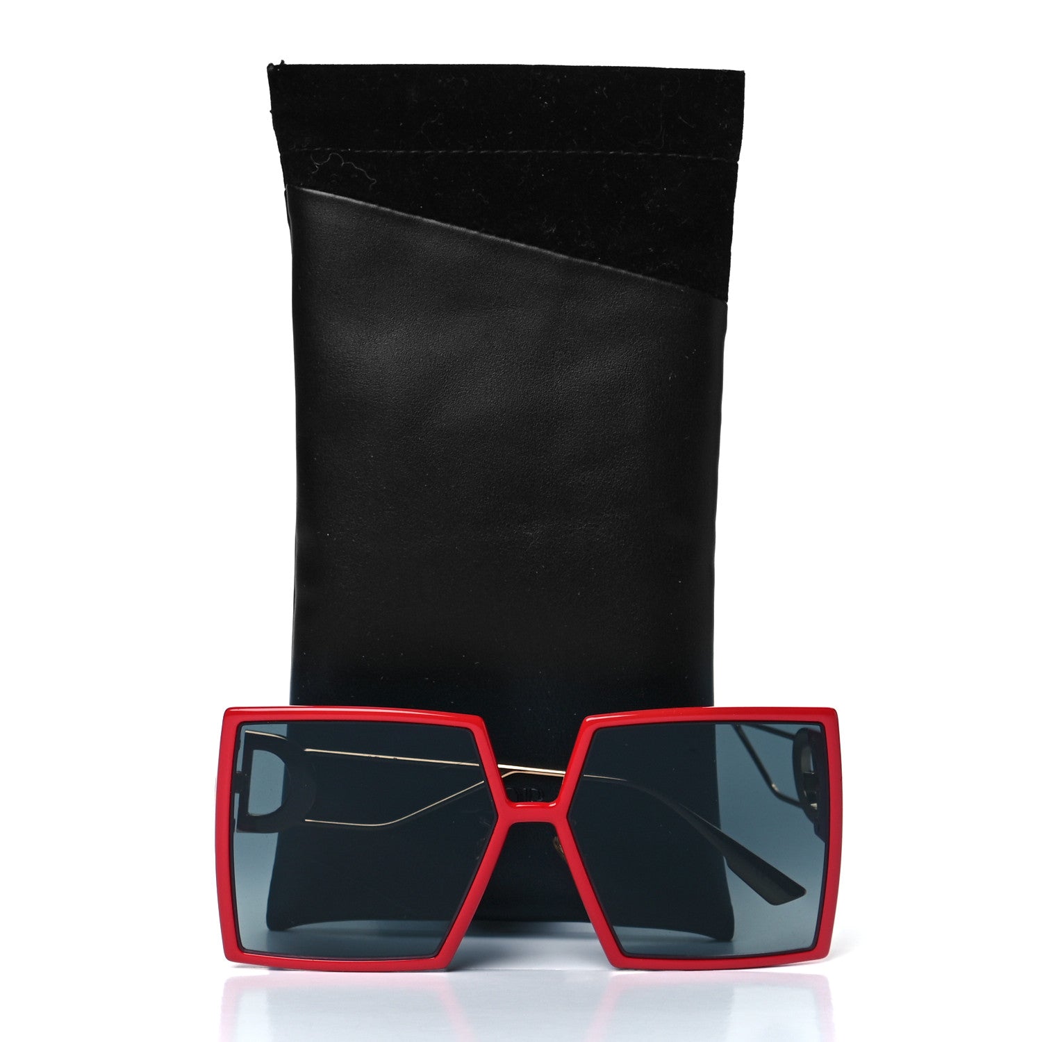 Christian Dior Square 30 Montaigne Sunglasses Red 7 of 7