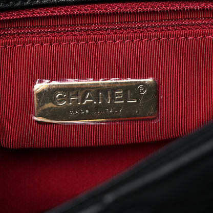 Chanel Lambskin Quilted Large Chanel 19 Flap Black 6 of 14