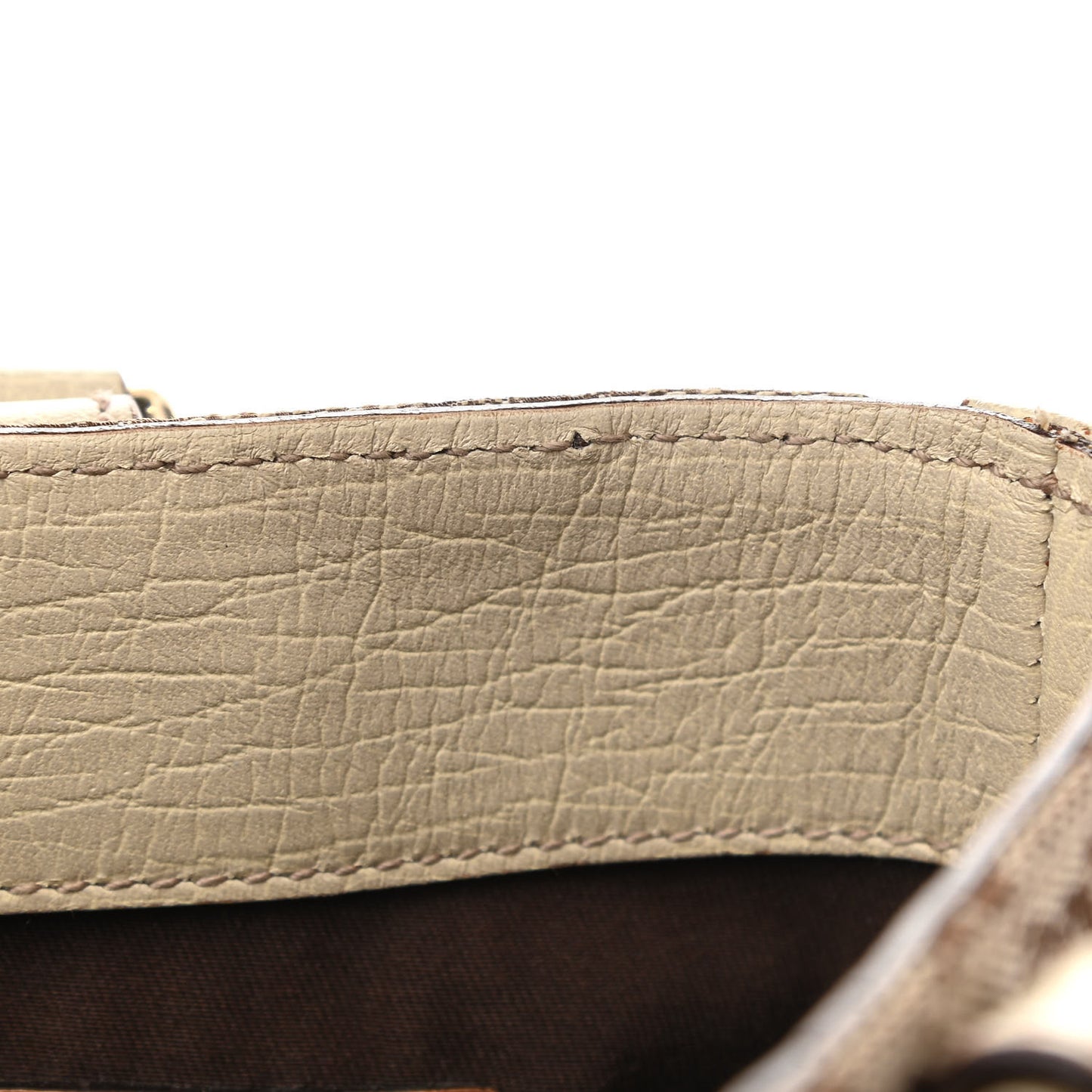 Monogram Small Hasler Tote Off White