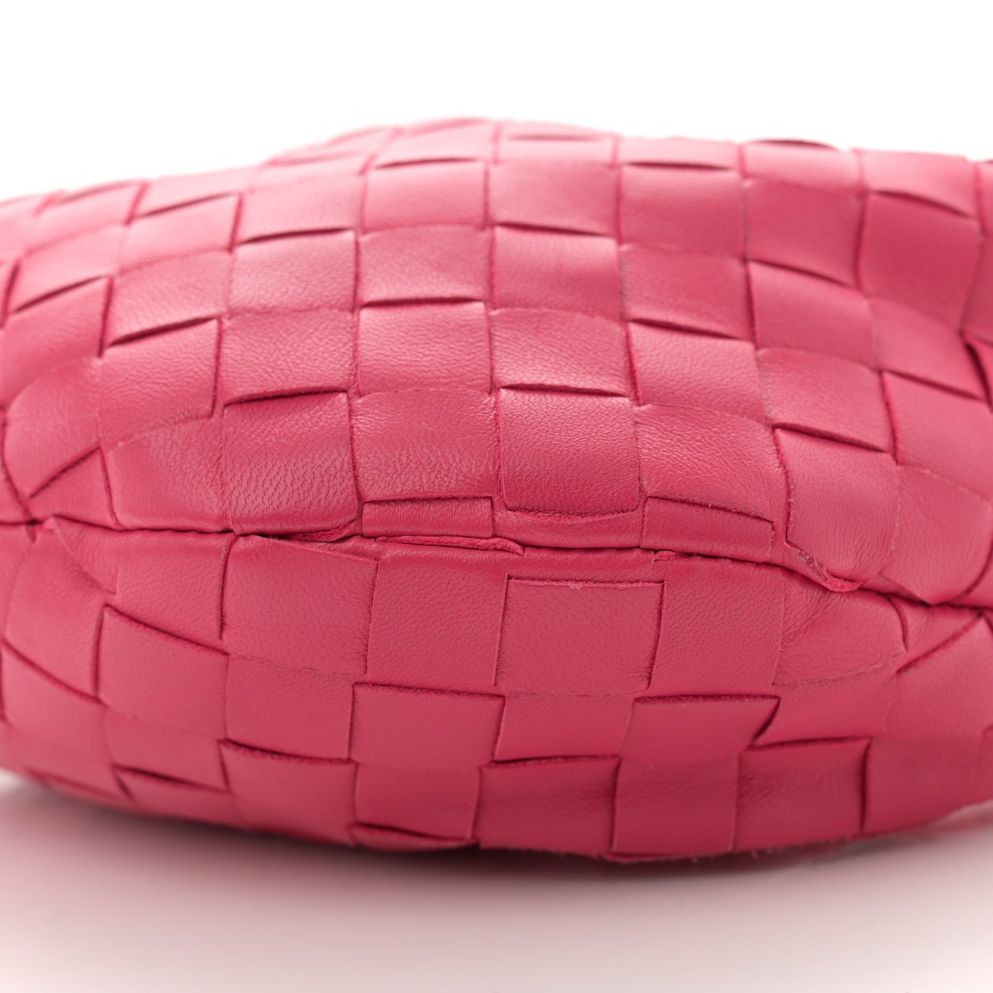 Nappa Intrecciato Mini Jodie Cranberry
