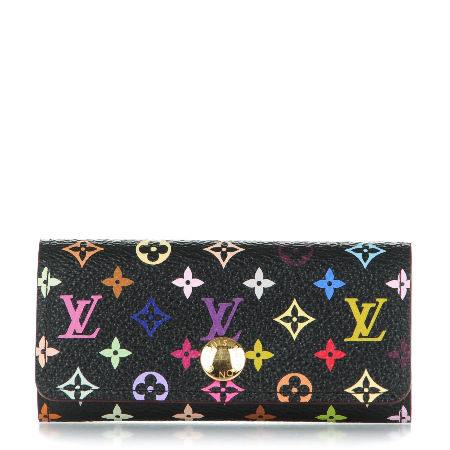 Louis Vuitton Monogram Multicolor Multicles 4 Key Holder Black Grenade 1 of 6