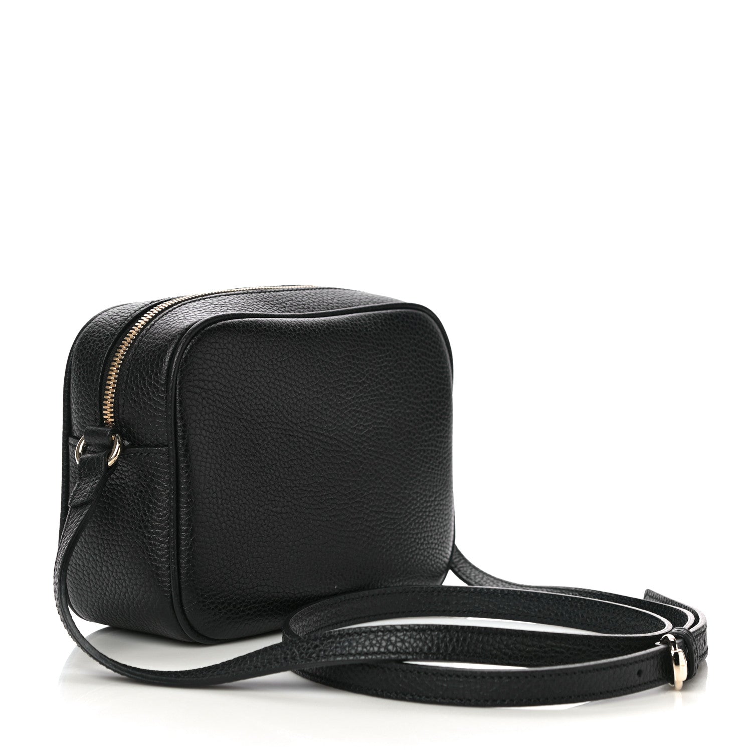 Gucci Pebbled Calfskin Small Soho Disco Bag Black 3 of 11