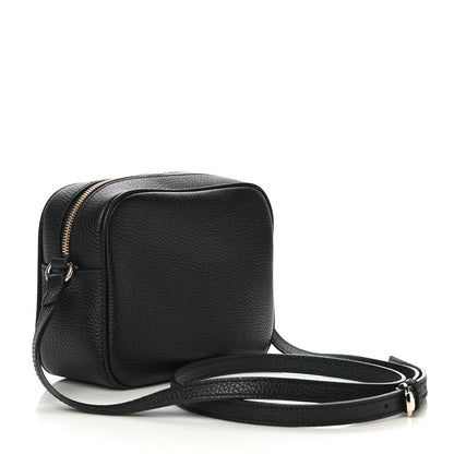 Gucci Pebbled Calfskin Small Soho Disco Bag Black 3 of 11