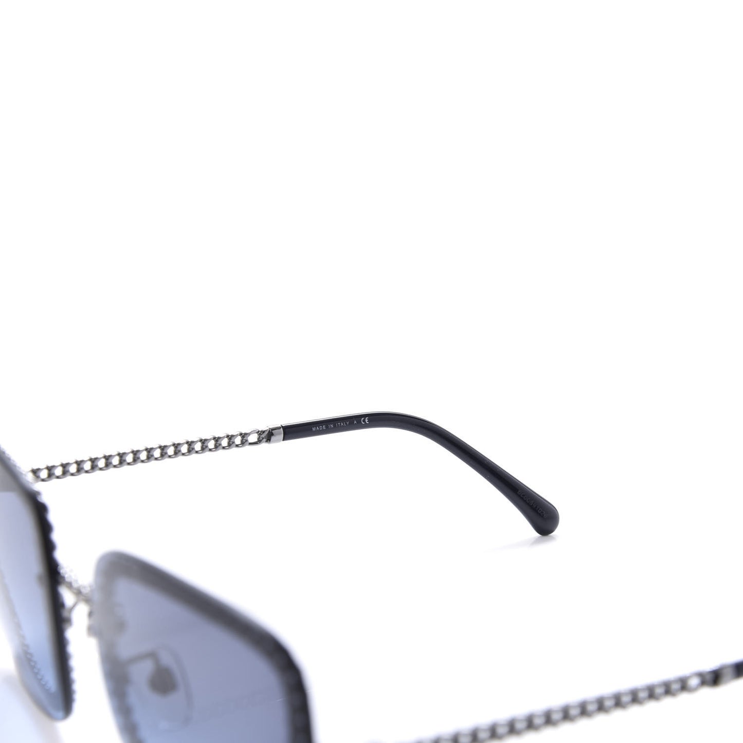 Square Removable Chain Sunglasses 4244 Blue